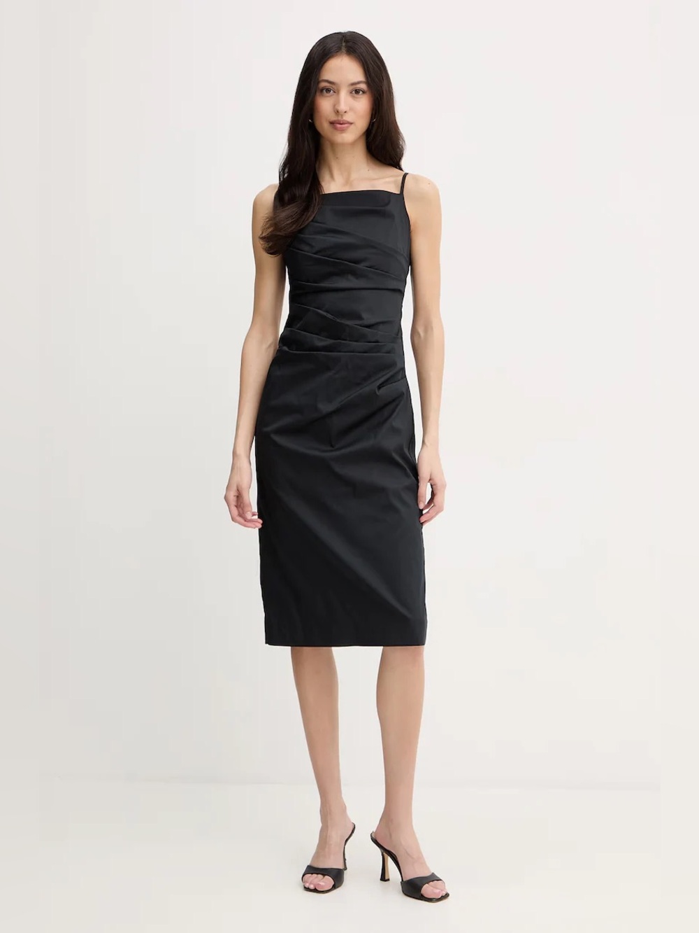 Marella draped midi dress